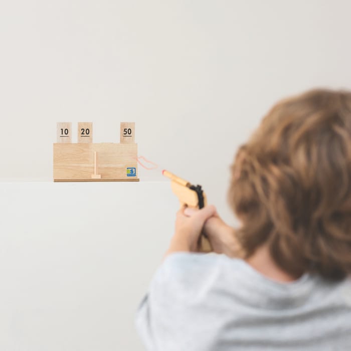 Wooden Shooting Game