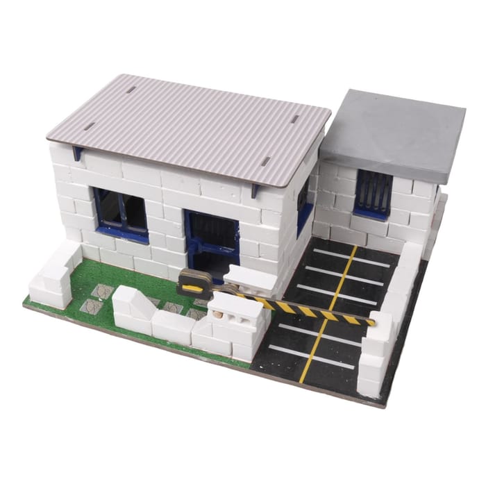 Build & Paint Your Own Police Station