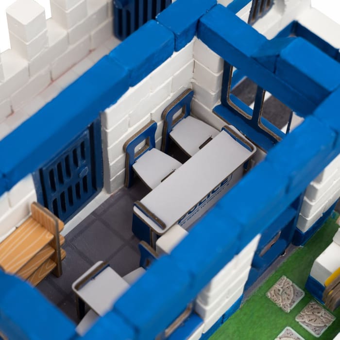 Build & Paint Your Own Police Station