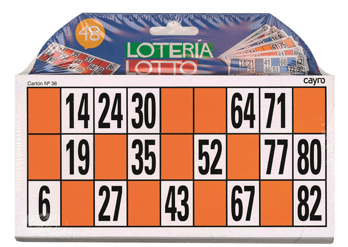 XXL Bingo Cards (48 pcs)