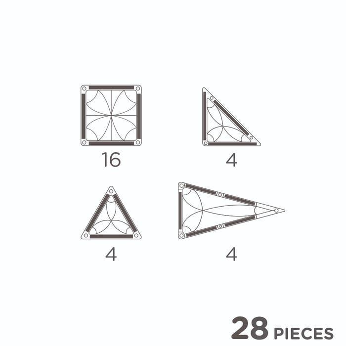 Cleverclixx | Intense Mini Tiles, 28 pcs