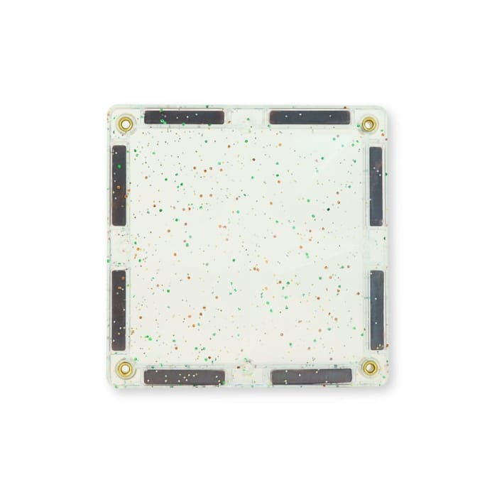 Cleverclixx | Translucent Glitter Tiles, 16 pcs