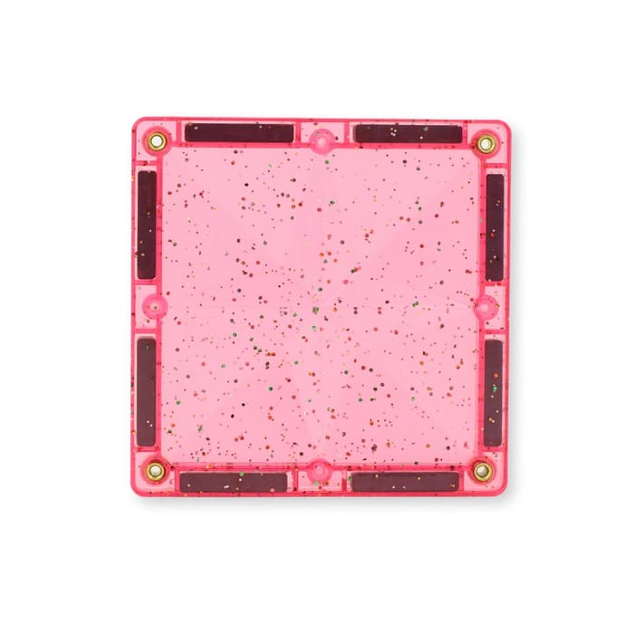 Cleverclixx | Translucent Glitter Tiles, 16 pcs