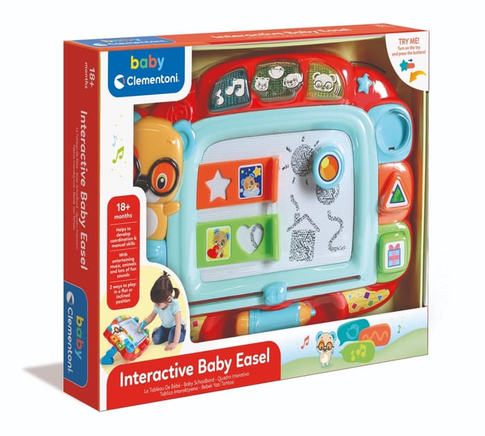 Magnetic Drawing Board - Interactive Baby Easel
