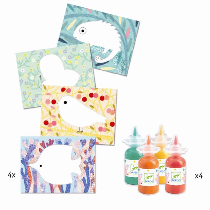 Finger Paint Set (from 18 mos) - Animals