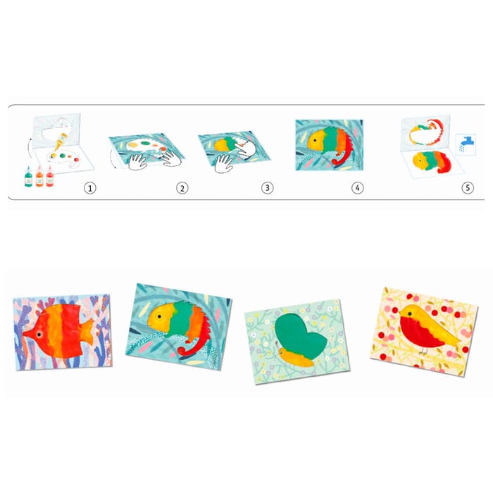 Finger Paint Set (from 18 mos) - Animals