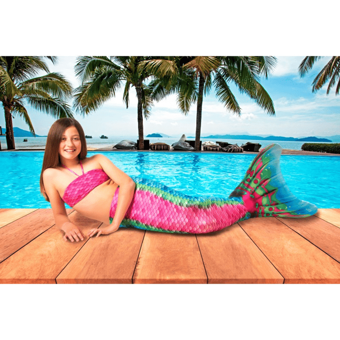 Mermaid Tail + Monofin - Bali (XS + S)