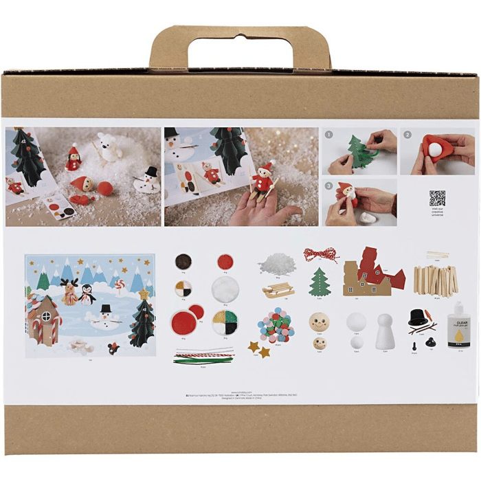 Advent Calendar Craft Kit - DIY Christmas Village