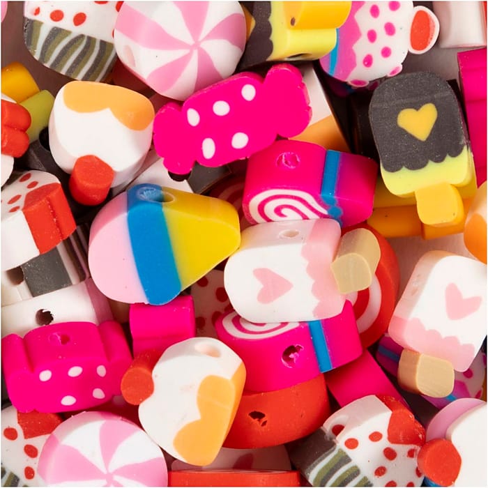 Beads - Candy, 200 pcs