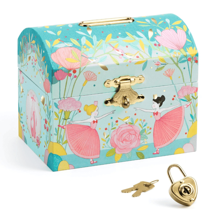 Money Box with Padlock - Ballerina