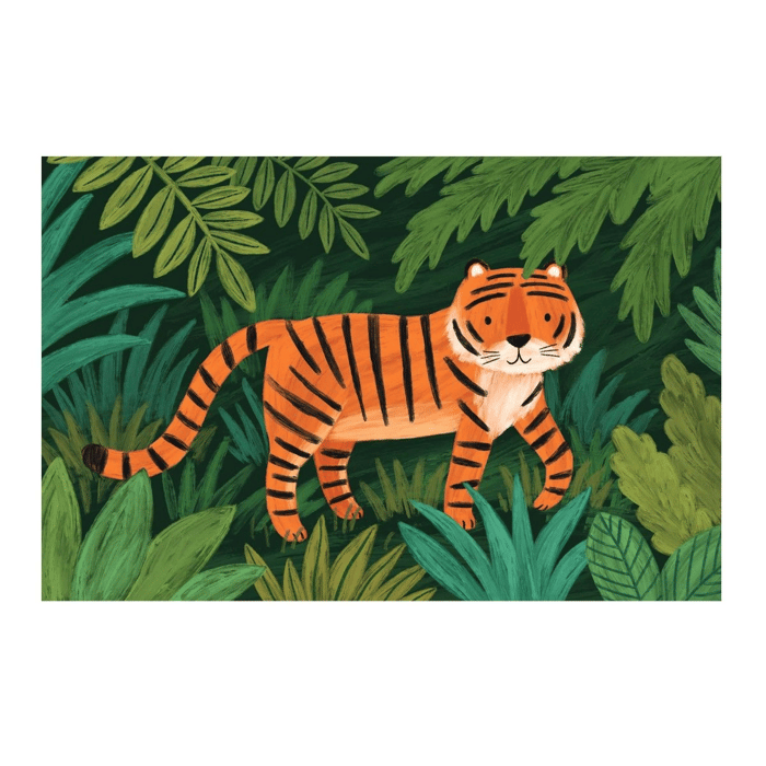 Birthday Invitations - Jungle, 8 pcs
