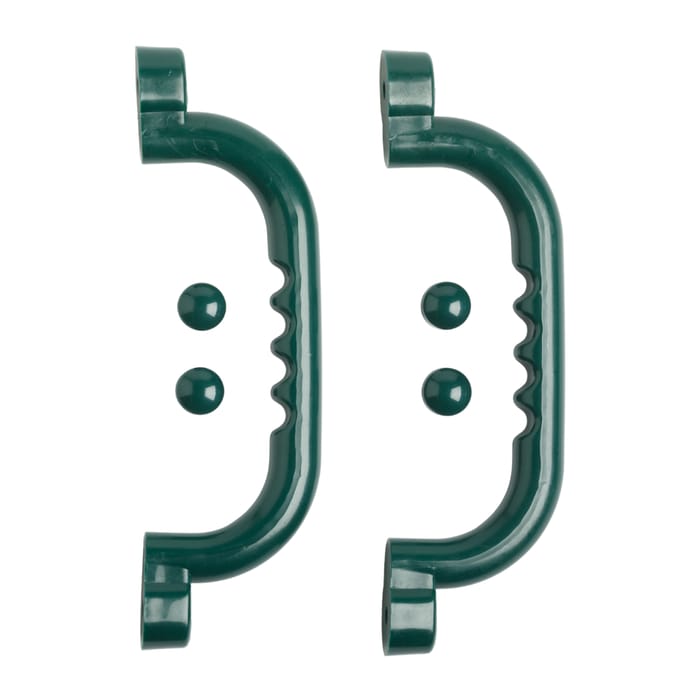 Safety Handles incl. Screws - Dark Green, 2 pcs