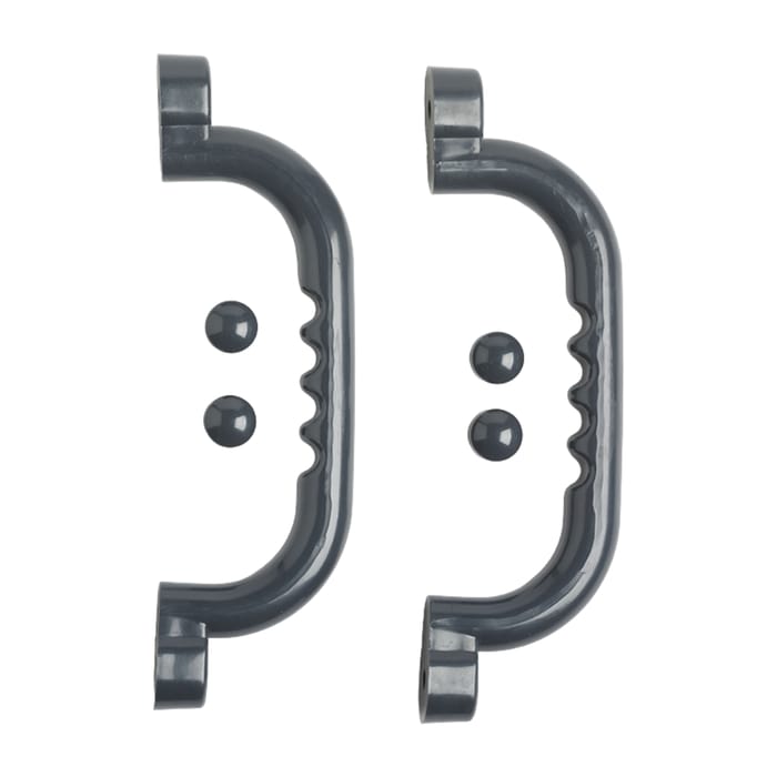 Safety Handles incl. Screws - Anthracite, 2 pcs