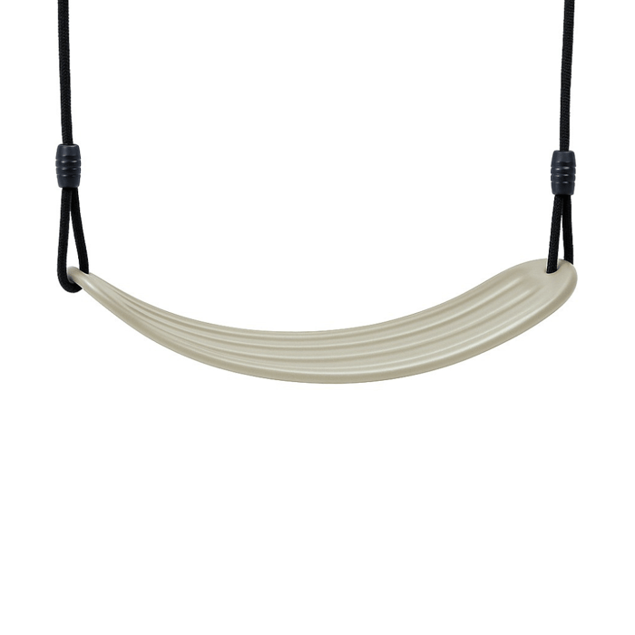 Soft Swing Seat 67x14 cm - Sage Green (Black Rope)