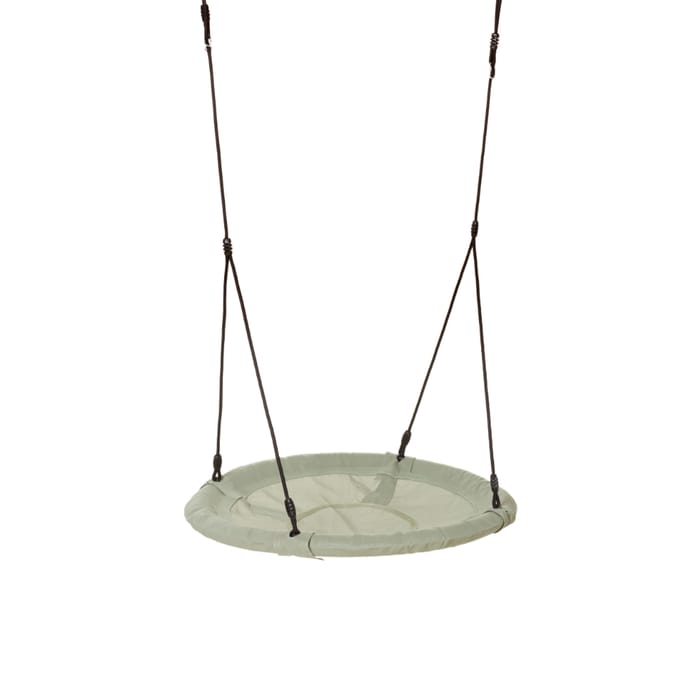Sensory Saucer Swing Ø100 cm - Sage (Black Rope)