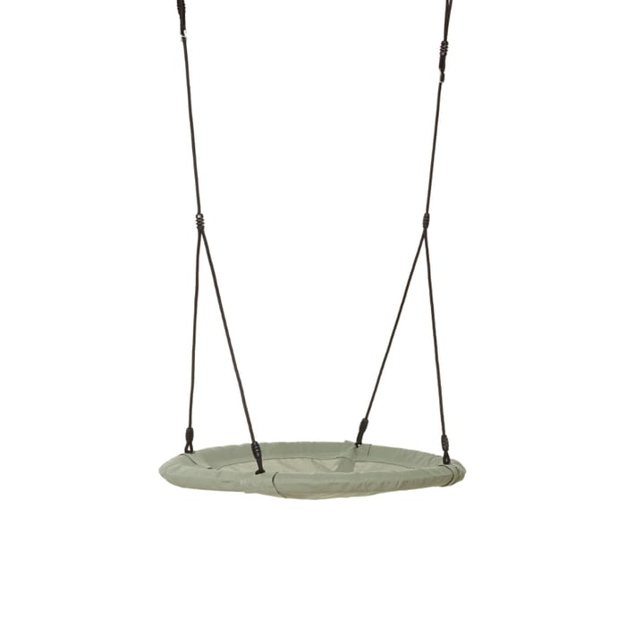 Sensory Saucer Swing Ø100 cm - Sage (Black Rope)