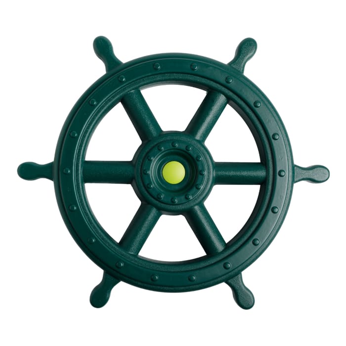 Playground Pirate Ship Wheel XXL - Dark Green/Lime