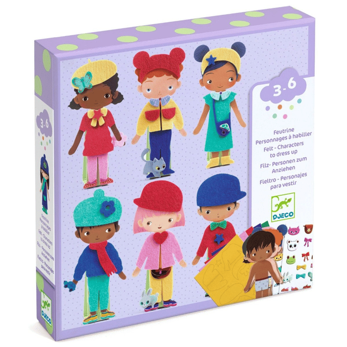 Felt Dress-Up Dolls