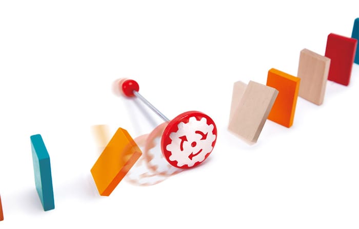Domino Track - Mighty Hammer, 59 pcs