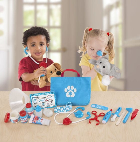 Examine & Treat Pet Vet Play Set, 24 pcs
