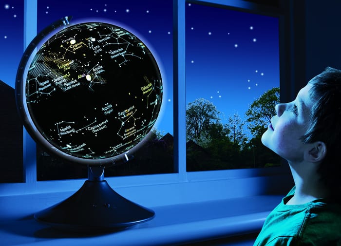 2-in-1 Globe - Earth and Constellations