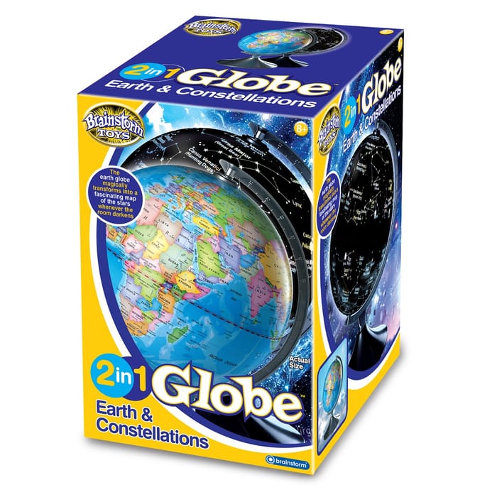 2-in-1 Globe - Earth and Constellations