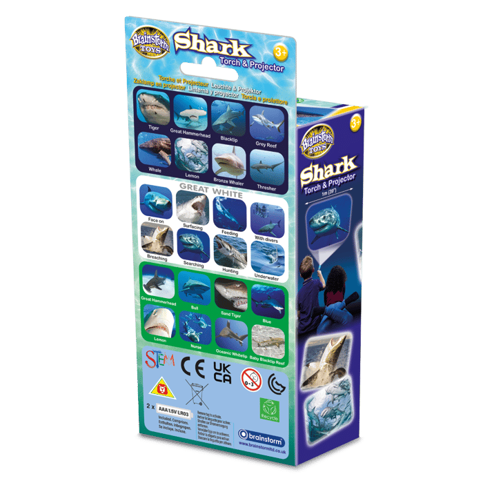 Torch Projector with Slides - Sharks