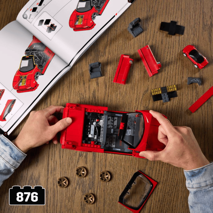 Brick Shop - '90 Acura NSX, 876 pcs