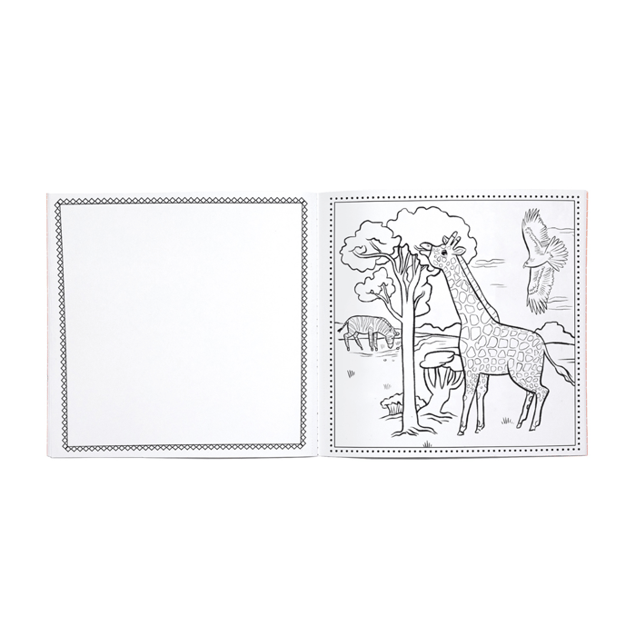 Colouring Book - Wild Animals