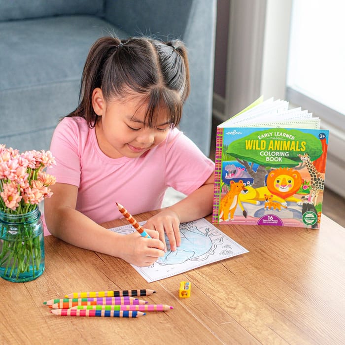 Colouring Book - Wild Animals