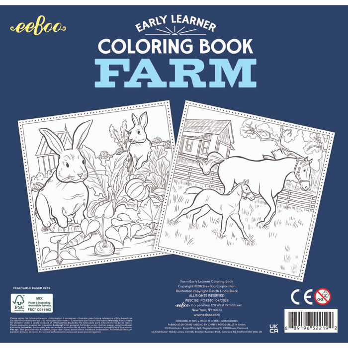Colouring Book - Farm
