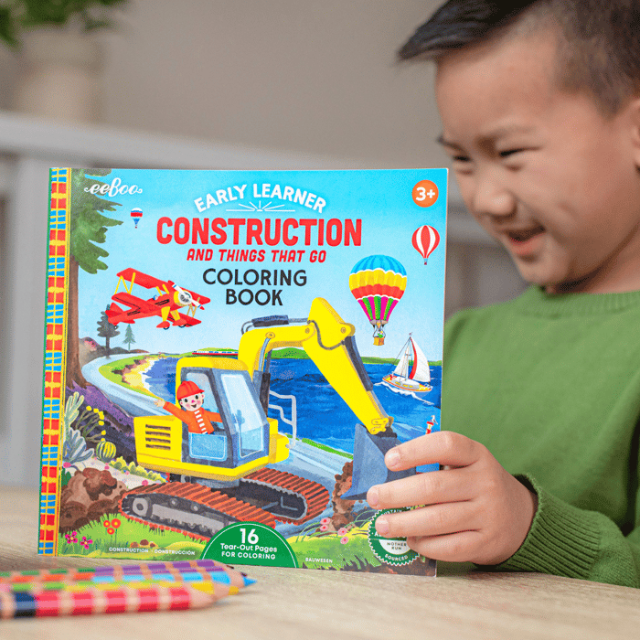Colouring Book - Construction & Things That Go