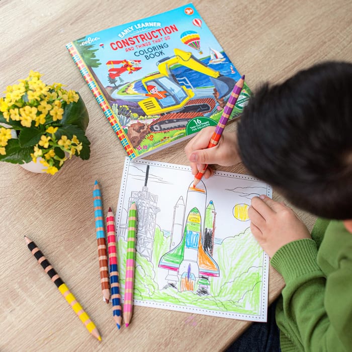 Colouring Book - Construction & Things That Go