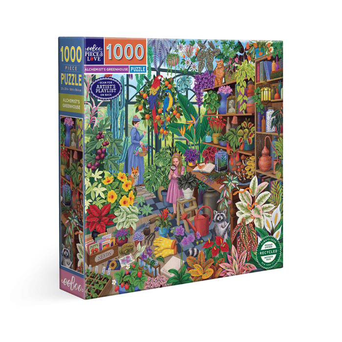 Puzzle with 1,000 pcs - Alchemist's Greenhouse