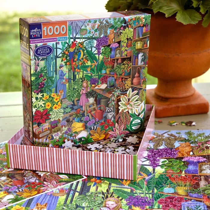 Puzzle with 1,000 pcs - Alchemist's Greenhouse