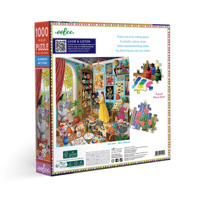 1000-Piece Puzzle - Alchemist's Art Studio