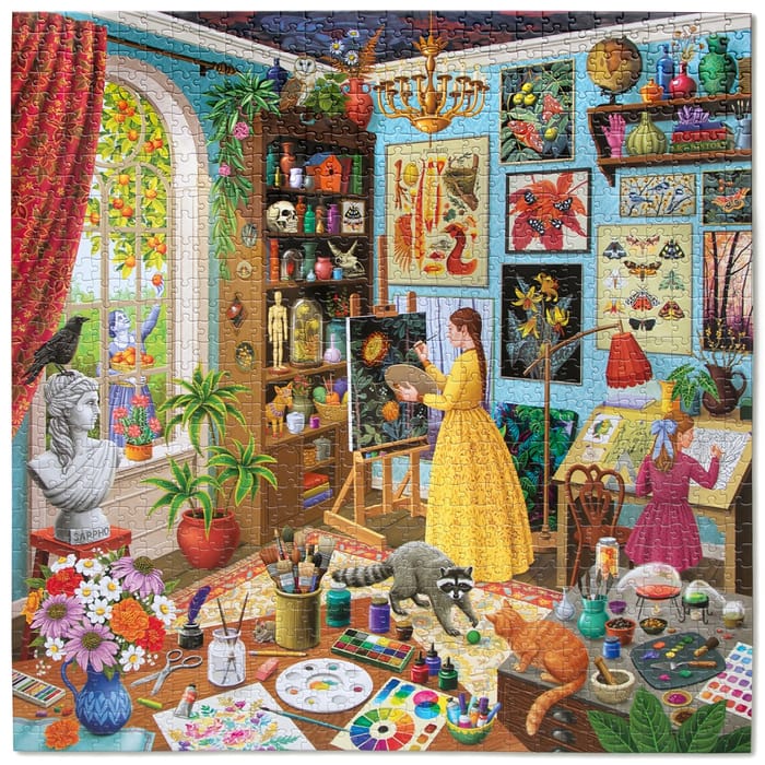 1000-Piece Puzzle - Alchemist's Art Studio