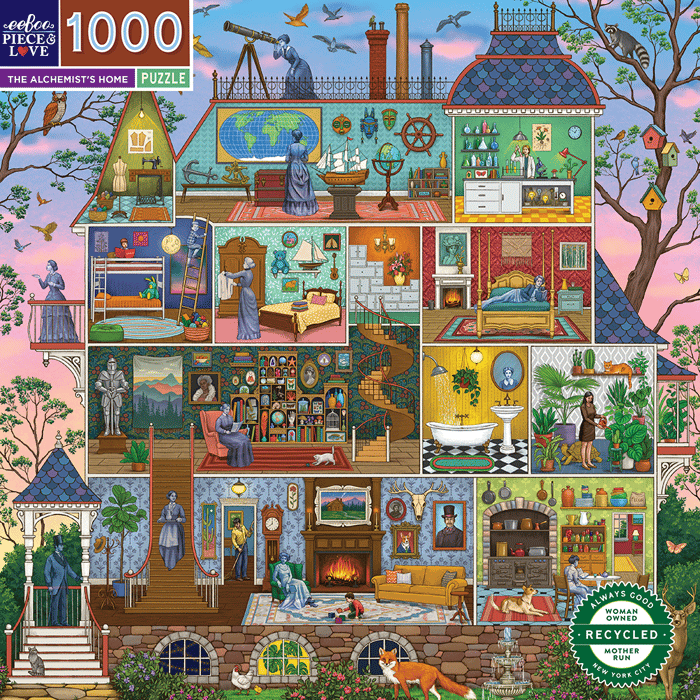 Puzzle - The Alchemist's Home, 1000 pcs