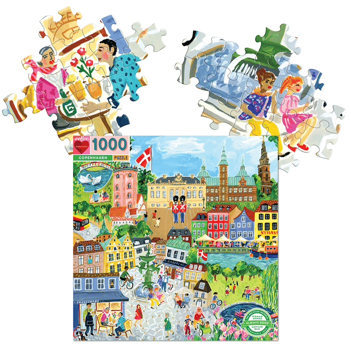 Puzzle - Copenhagen, 1000 pcs