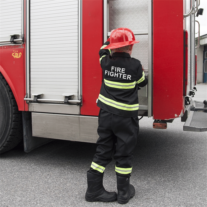 Firefighter Costume, size 4-6 years