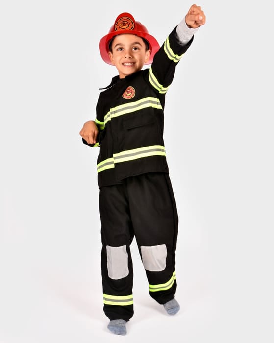 Firefighter Costume, size 4-6 years