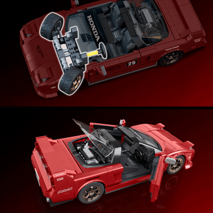 Brick Shop - '90 Acura NSX, 876 pcs