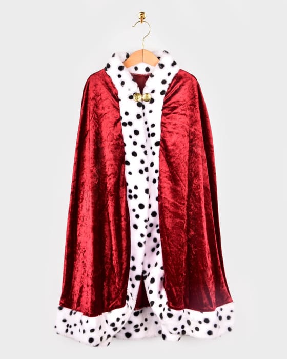 King Cape - Red, size 4-8 years