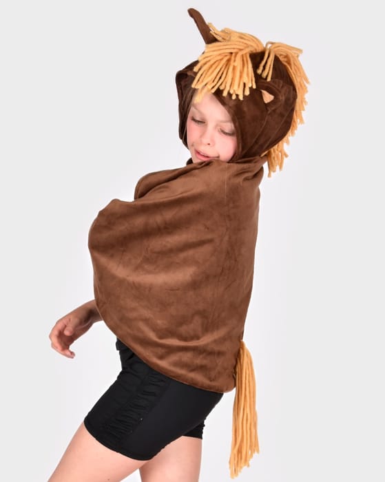 Horse Costume Cape, size 3-8 years