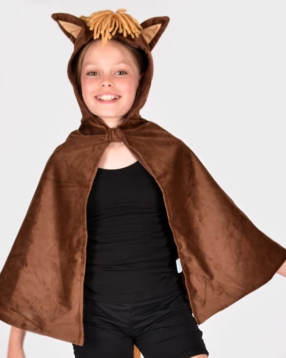 Horse Costume Cape, size 3-8 years