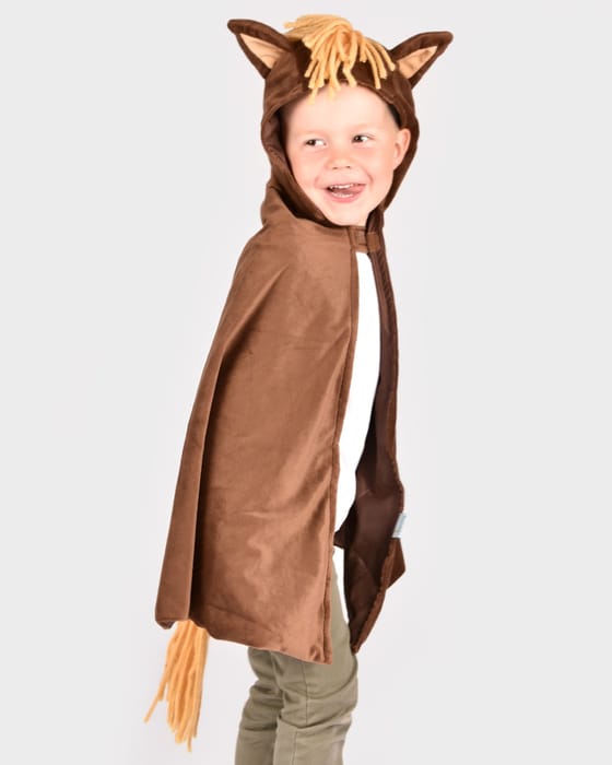 Horse Costume Cape, size 3-8 years