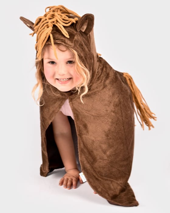 Horse Costume Cape, size 3-8 years