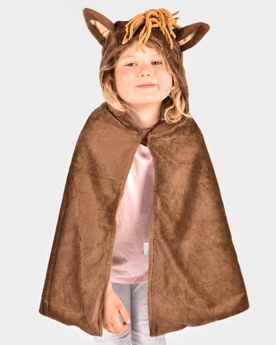 Horse Costume Cape, size 3-8 years