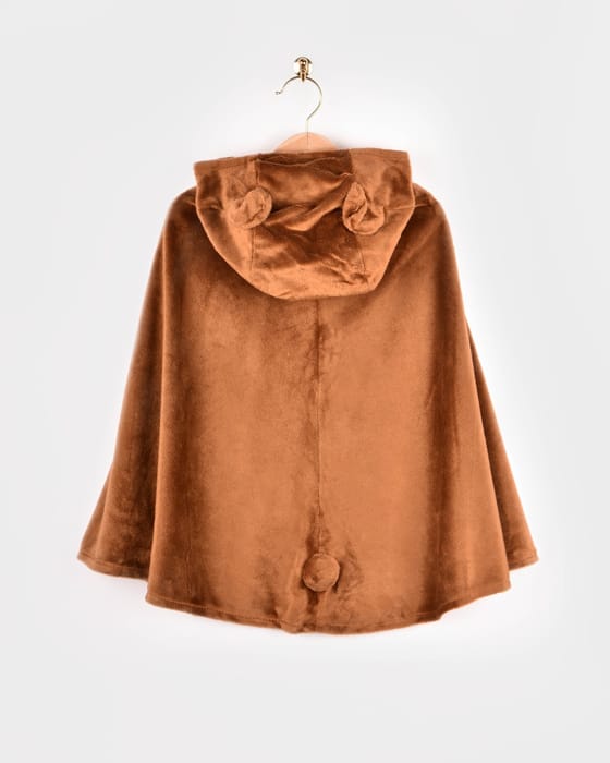 Bear Costume Cape, size 3-8 years