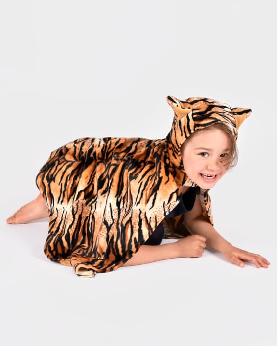 Tiger Costume Cape, size 3-8 years